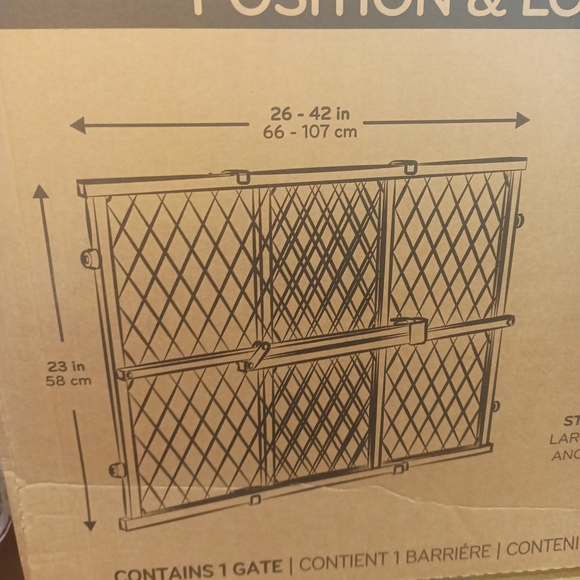 Position & Lock Baby Gate - Picture 2 of 2